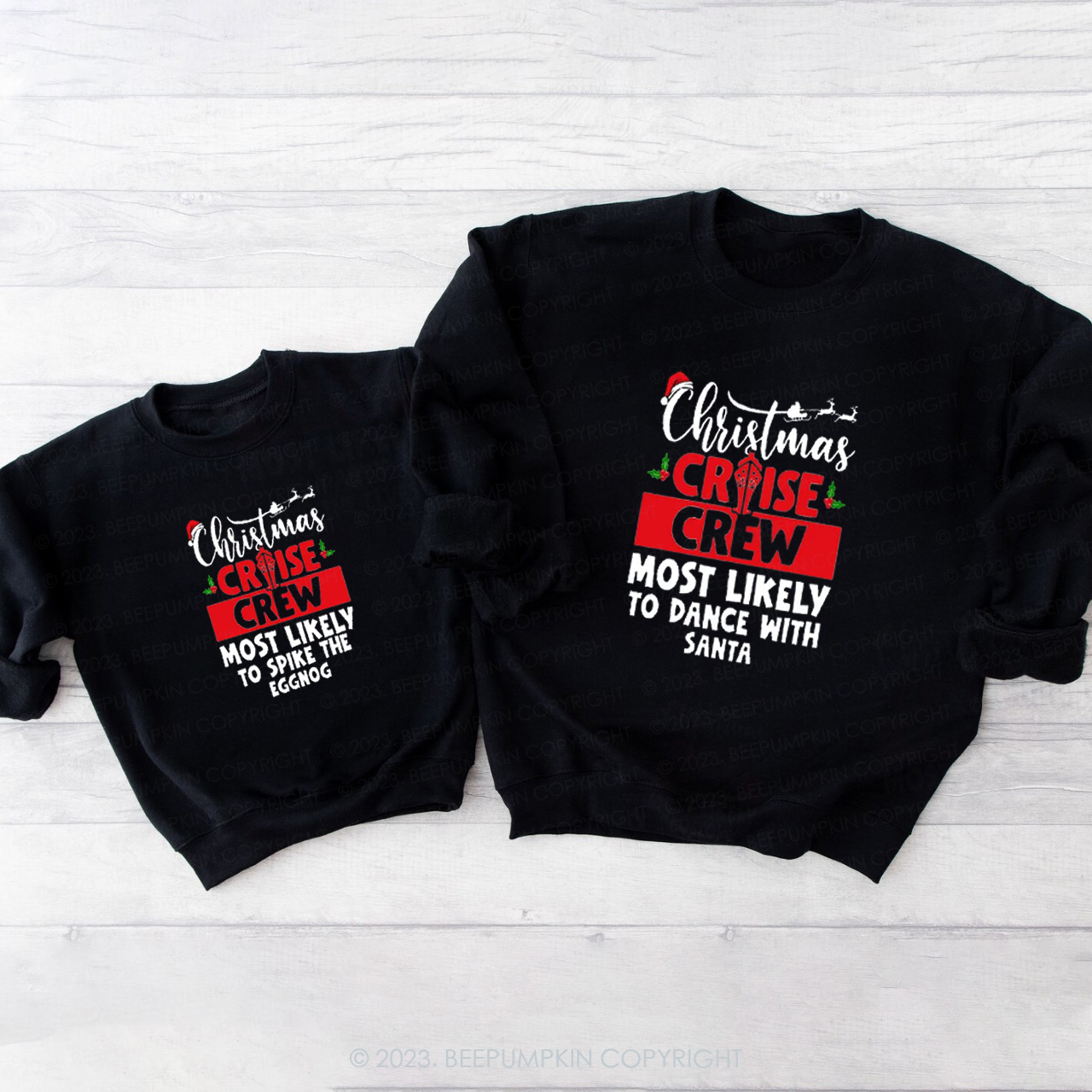 Christmas Cruise Crew Most Likely Family Sweatshirt