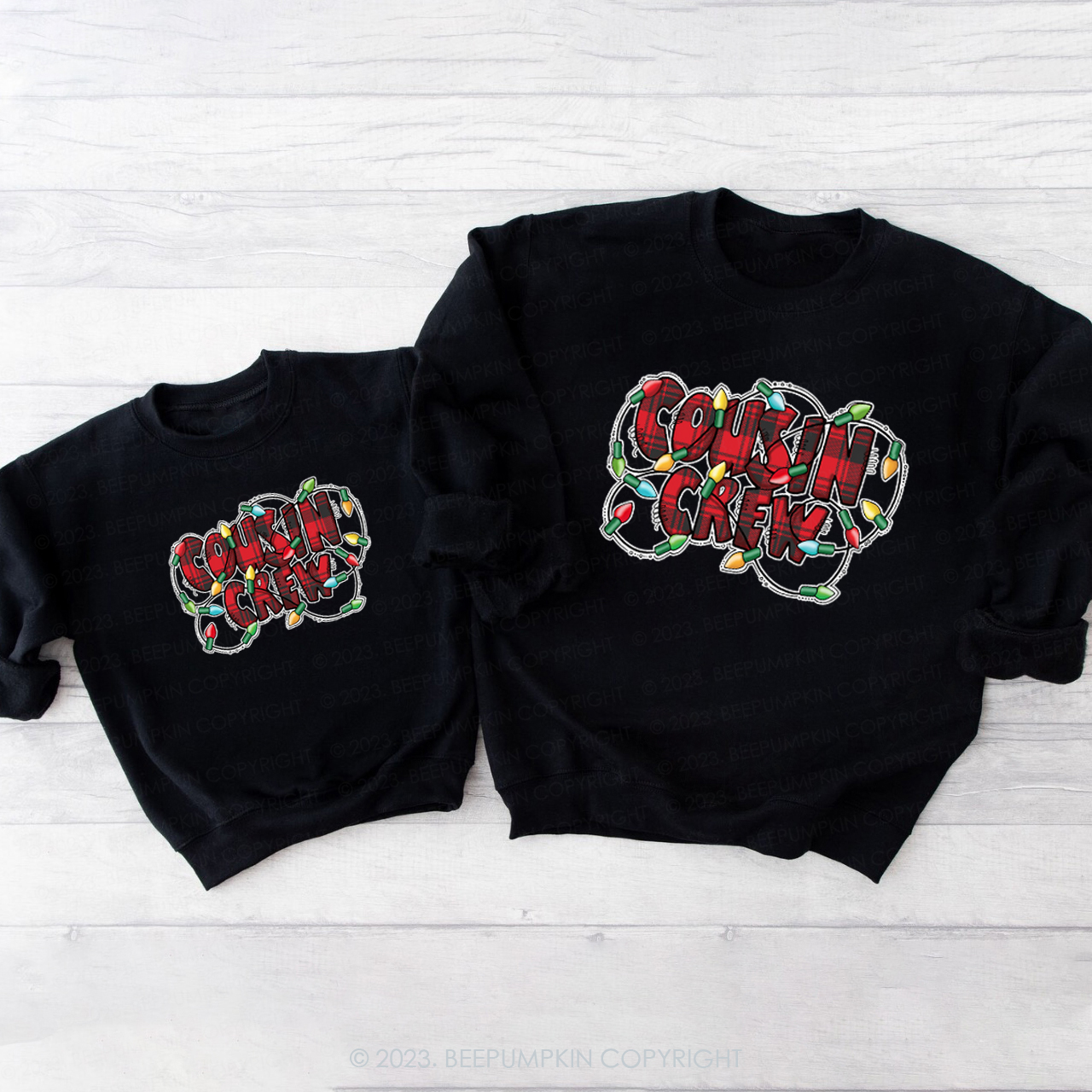 Cousin Crew Christmas Family Sweatshirt