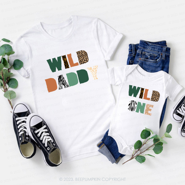Wild One Party Family Birthday Matching T-Shirts