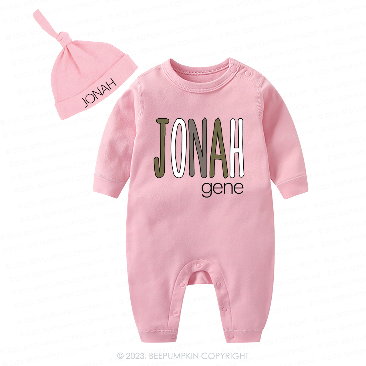 Personalized Baby Shower Gift Romper Set Sale-Beepumpkin™