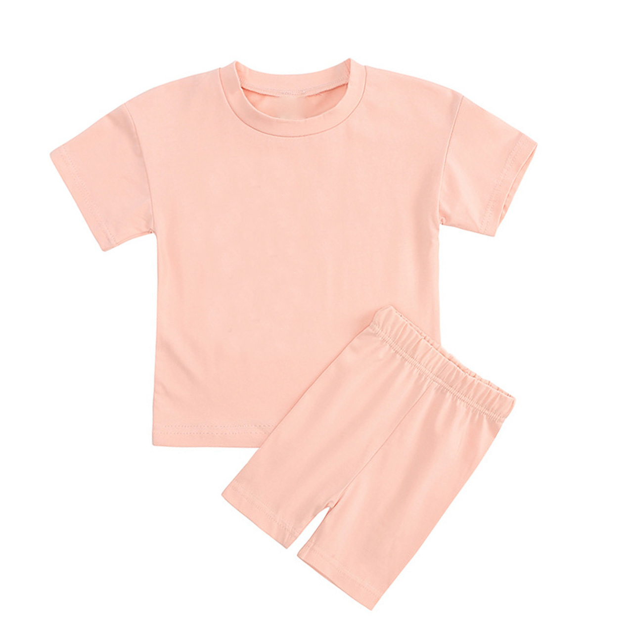 Kids Biker Shorts&Tee