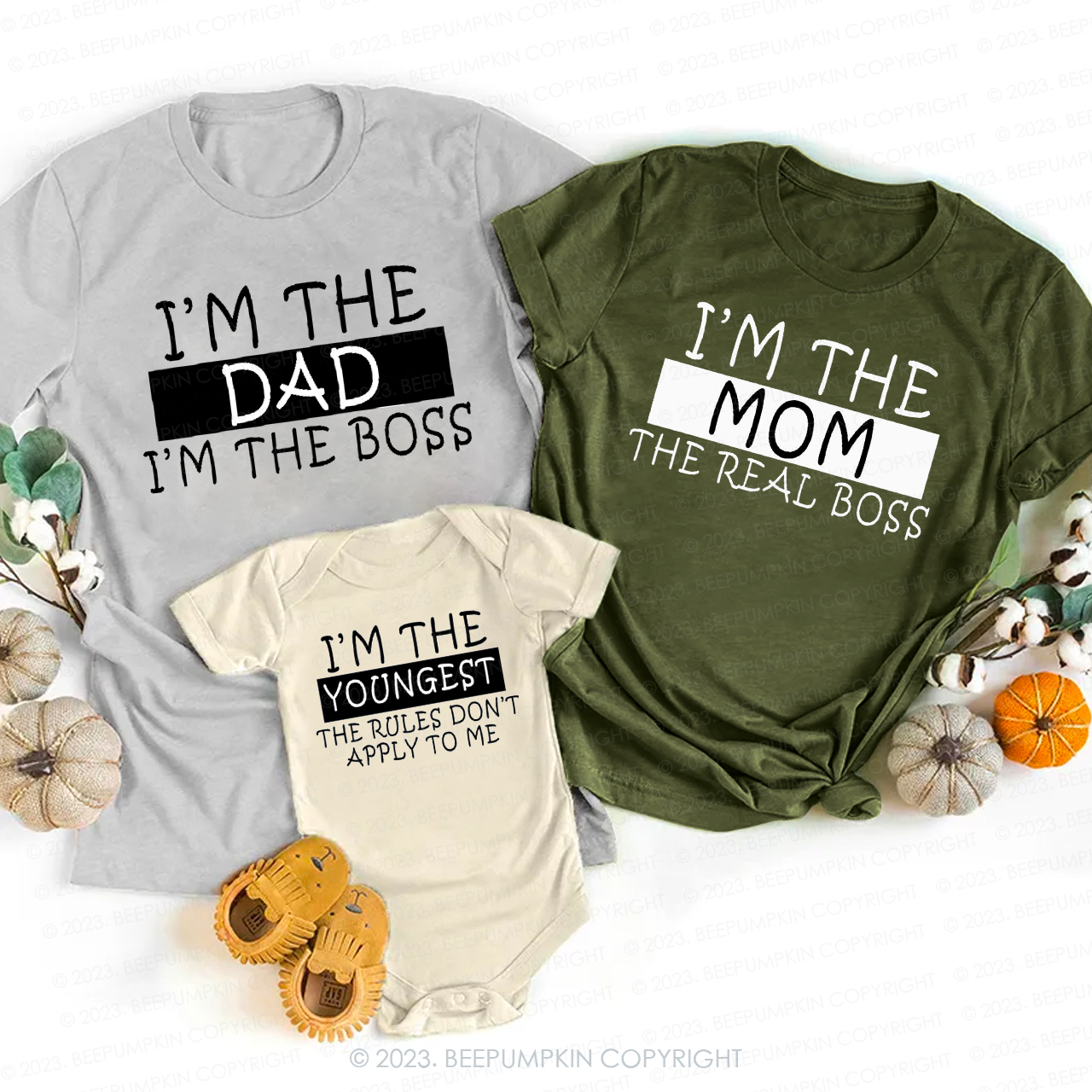 Custom I'm The Funny Family Gift Matching T-Shirts