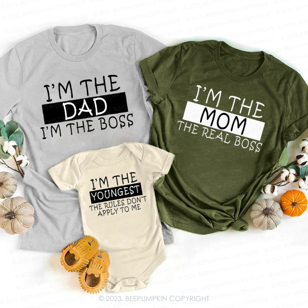 Custom I'm The Funny Family Gift Matching T-Shirts