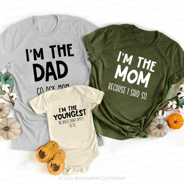 I'm The Funny Vacation Family Matching T-Shirts