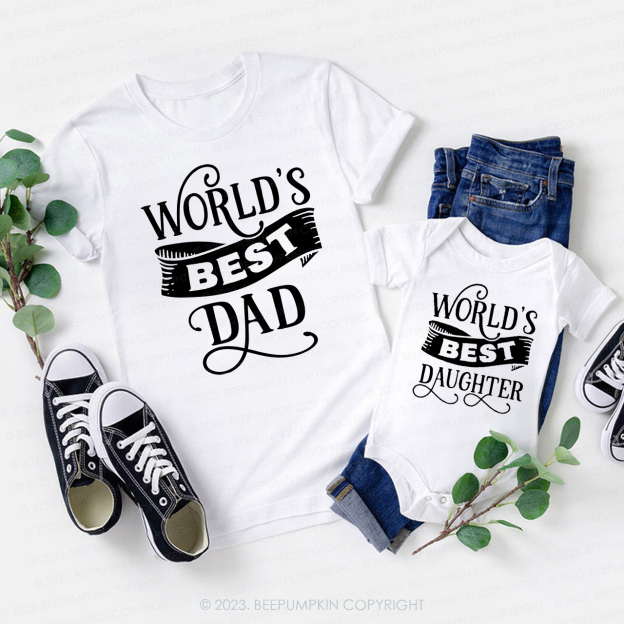 Worlds Best Family Matching Vacation Shirts 