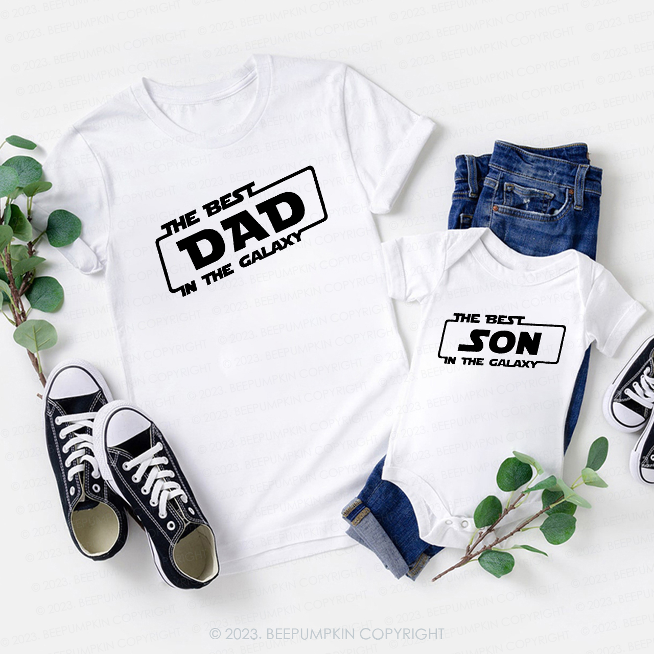 The Best Family Member In The Galaxy Matching Shirts