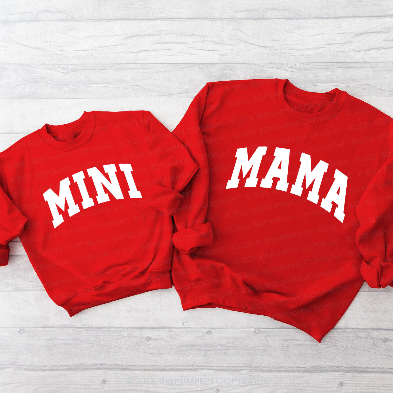 Minimalist Matching Mama & Mini Gift Sweatshirts