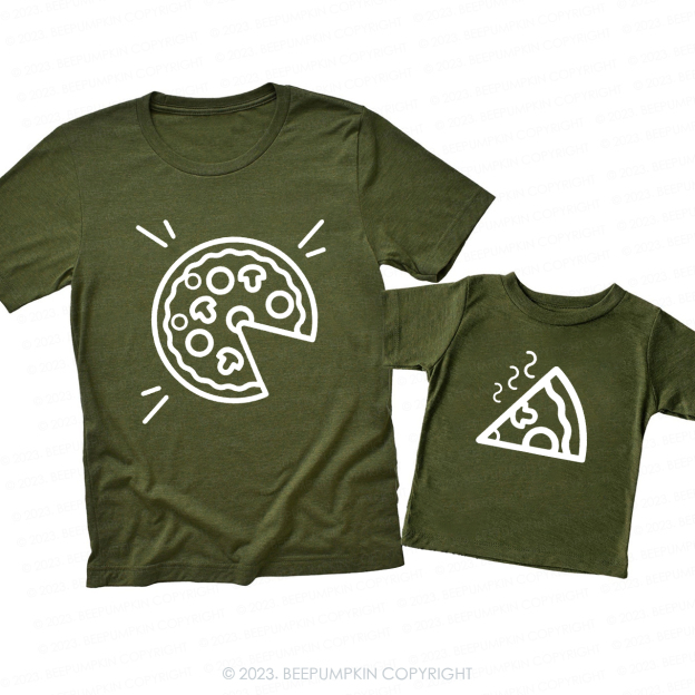 Pizza Shirts Matching Dad& Me Shirts
