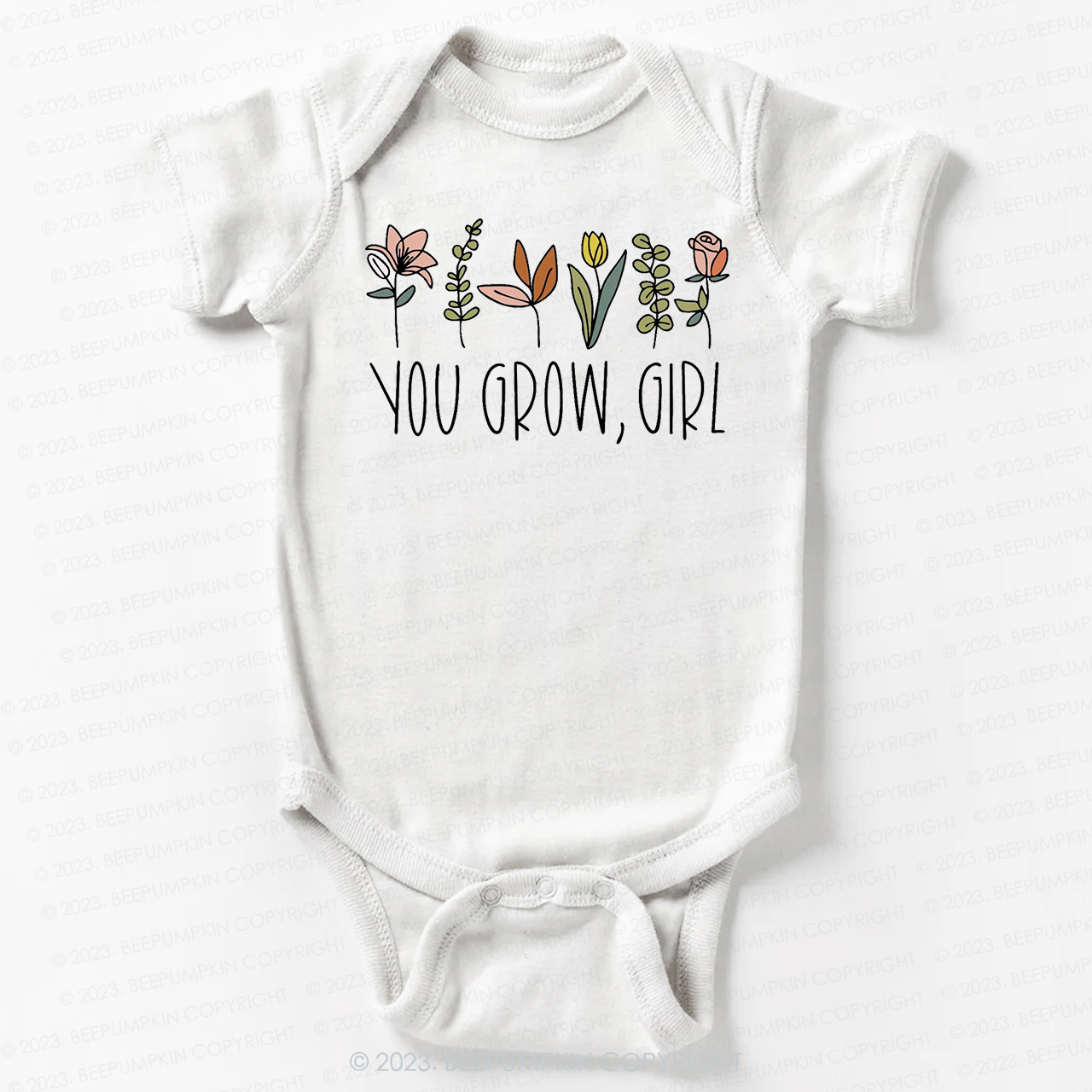 You Grow Girl Unique Bodysuit For Baby