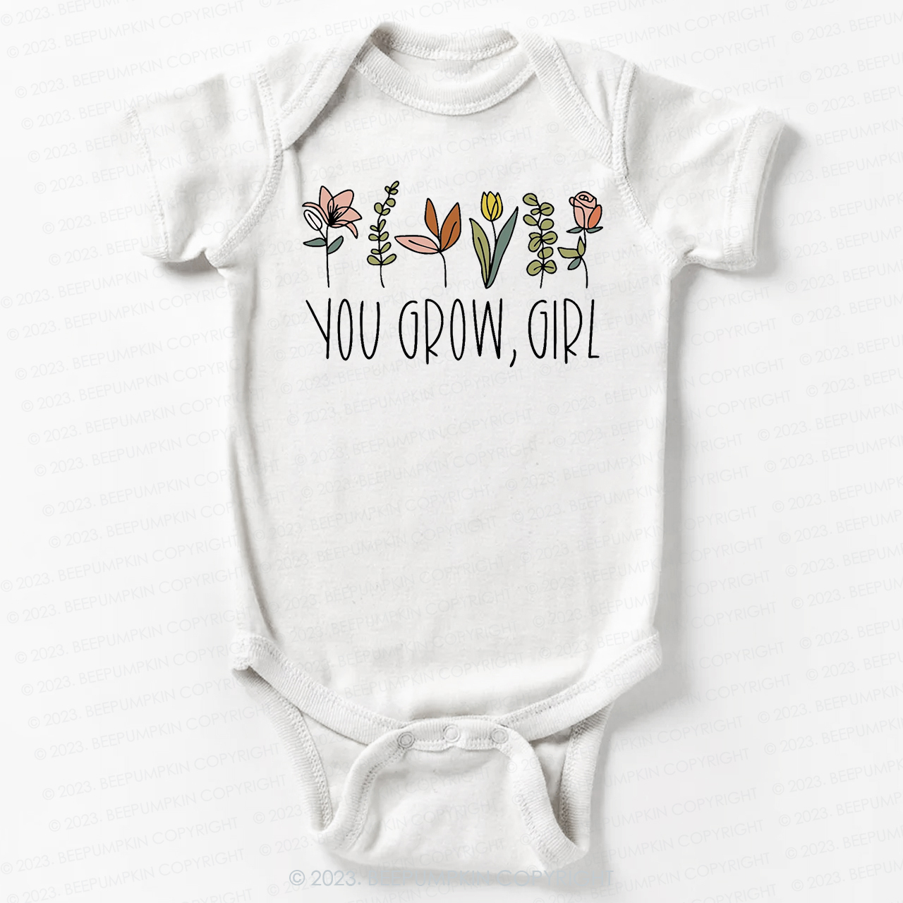 You Grow Girl Unique Bodysuit For Baby
