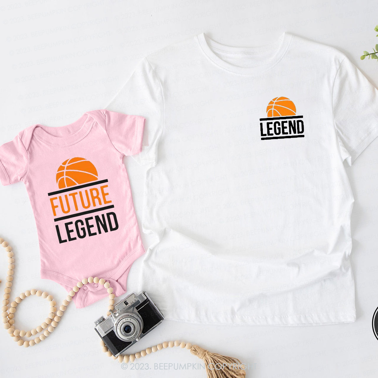 Legend & Future Legend Matching T-Shirts For Dad&Me