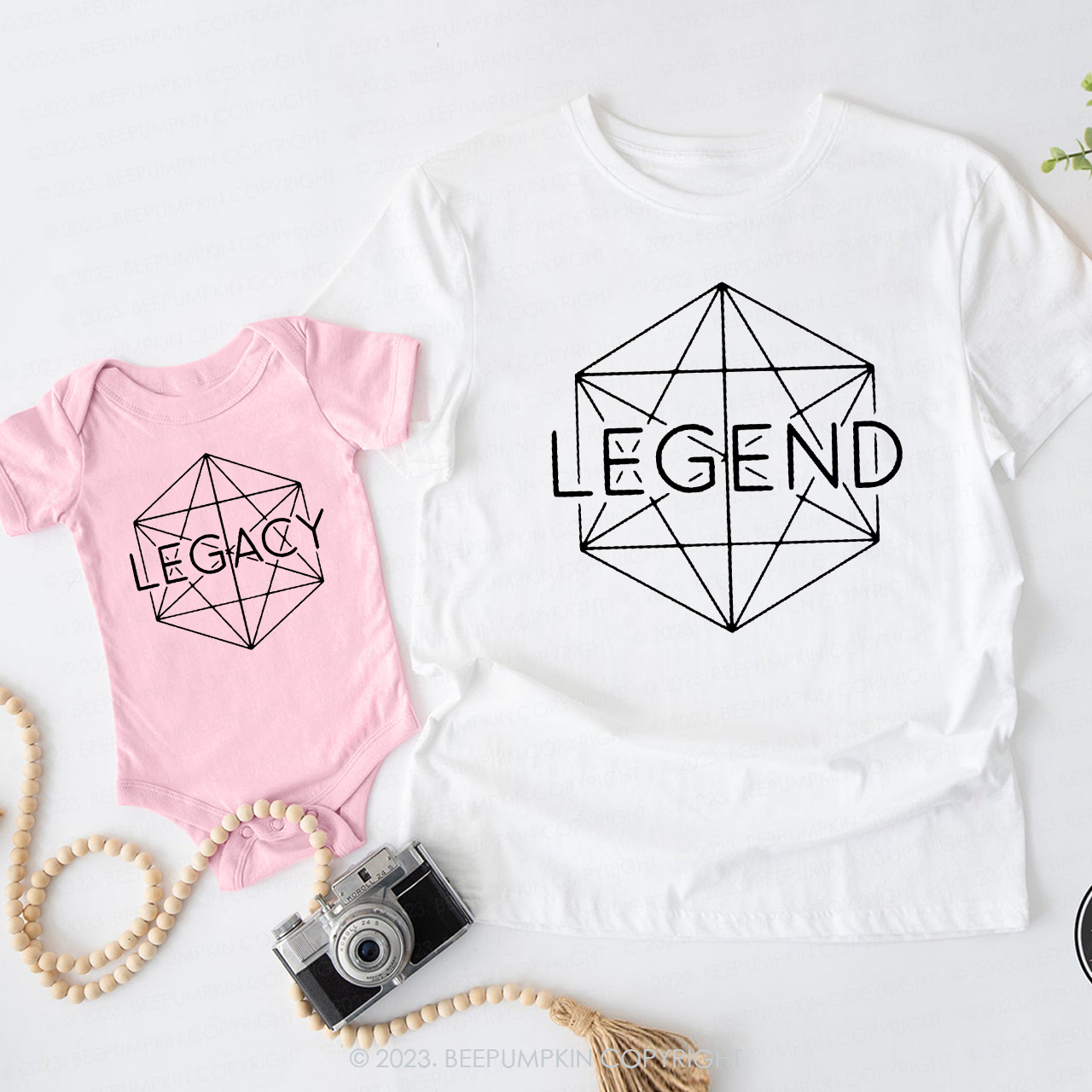 Gift For Him Gifts For Dad Legend and Legacy Matching Shirts