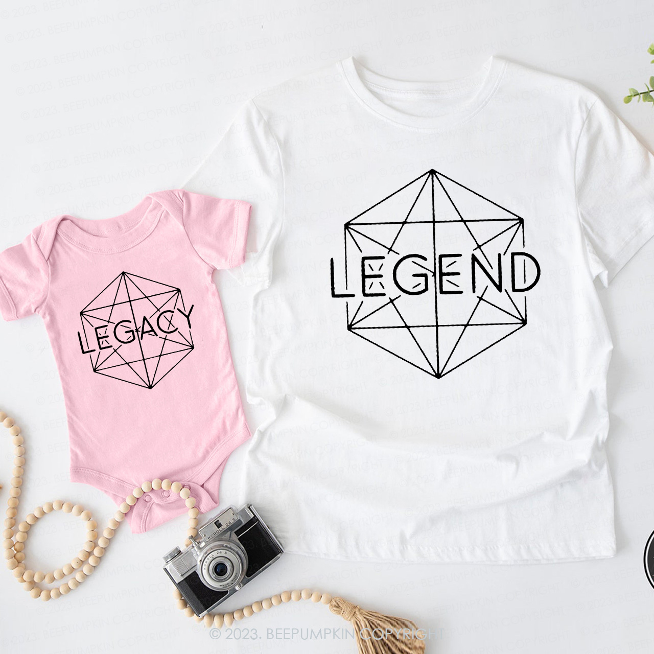 Gift For Him Gifts For Dad Legend and Legacy Matching Shirts