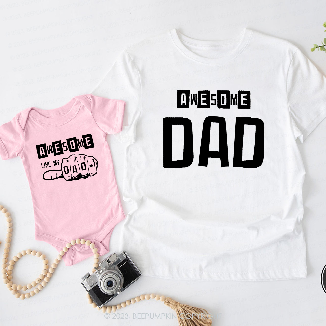 Dad & Me Matching T-Shirts �CAwesome Like My Dad