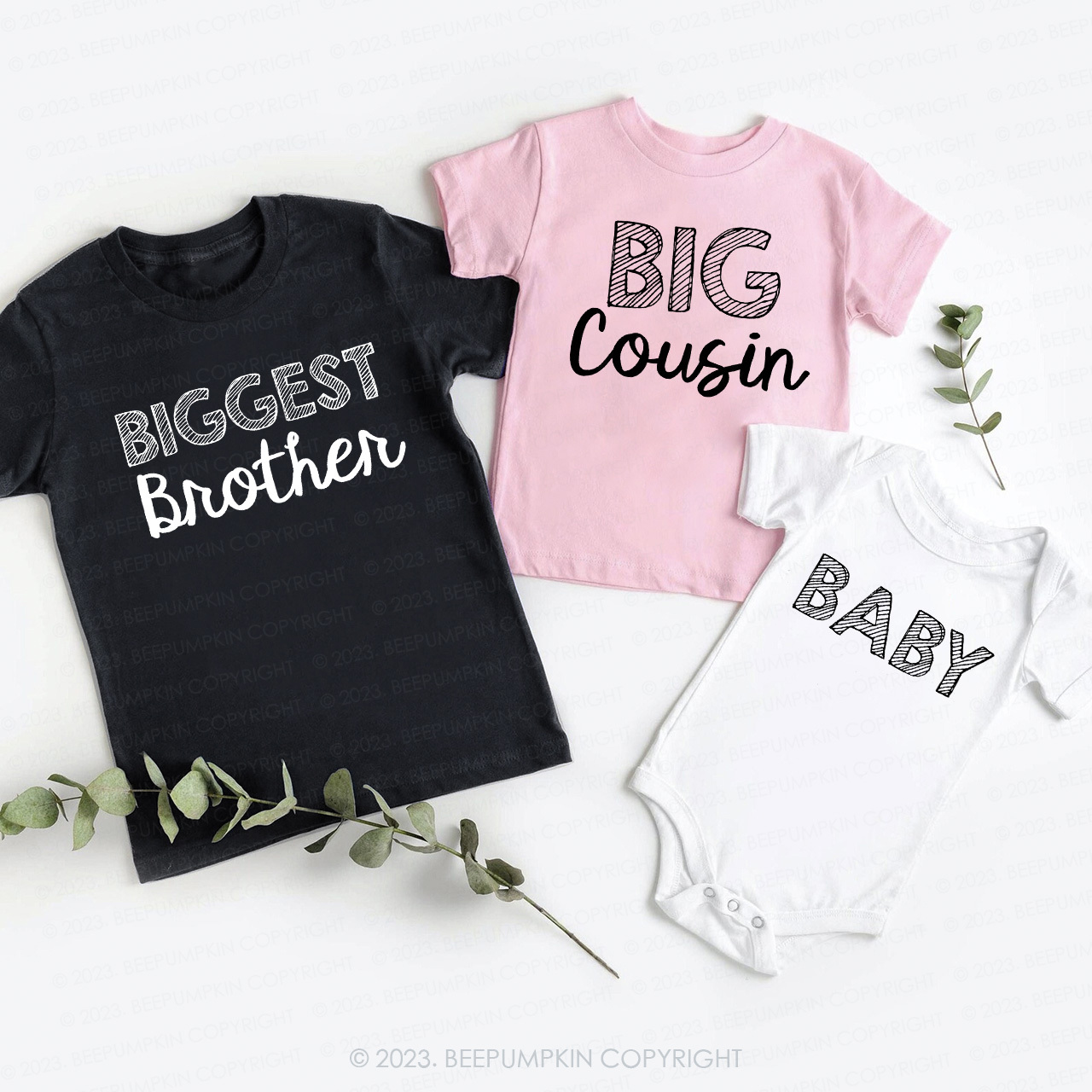 Matching Biggest Brother Shirts For Siblings