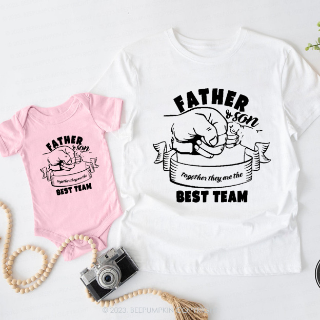 Dad & Me Matching T-Shirts �CThey Are The Best Team