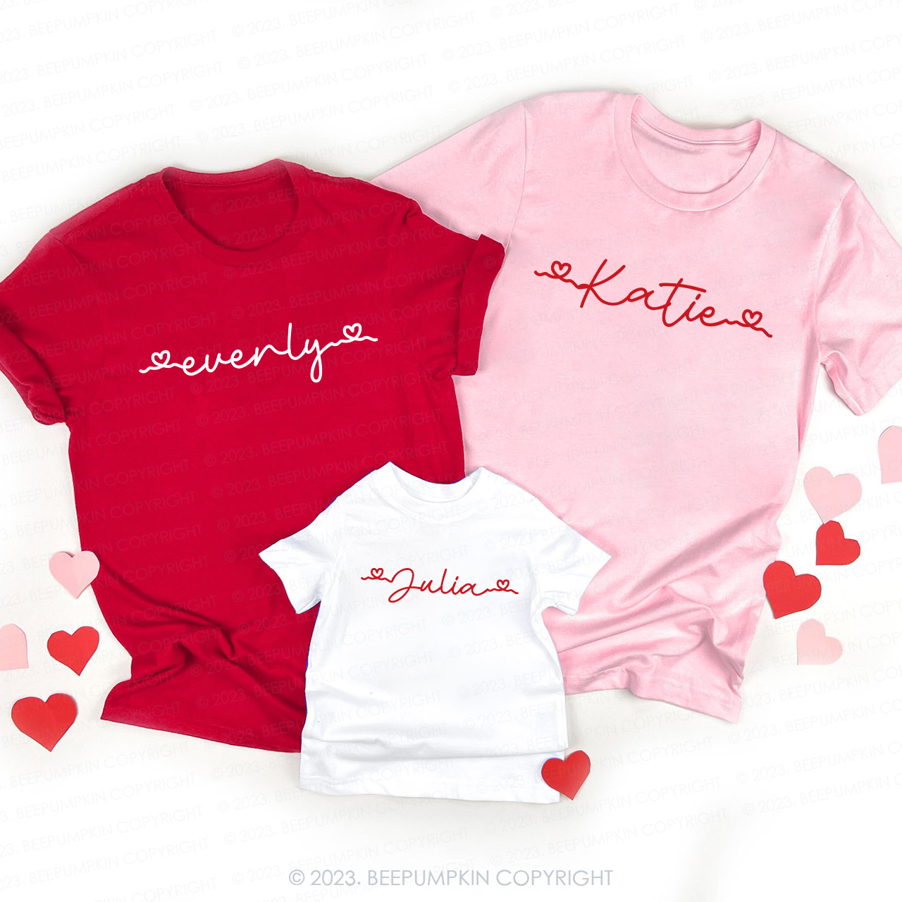 Heart Warrior Matching Valentine��s Shirts