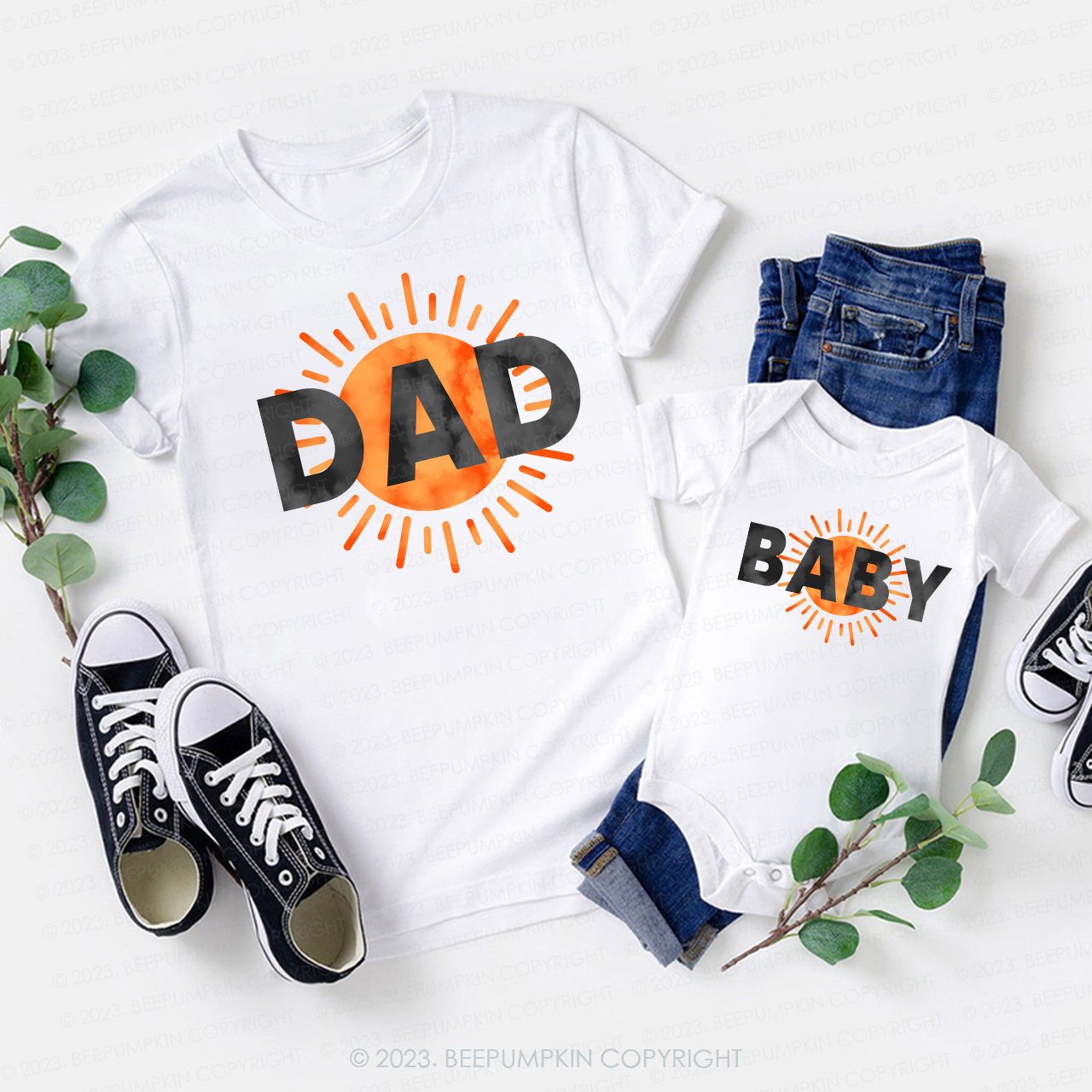  Personalized Sunshine Matching Family Shirts
