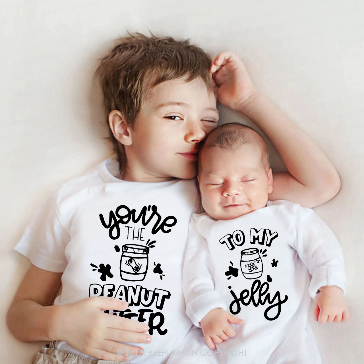 You're The Peanut Butter To My Jelly Matching Sibling Shirts