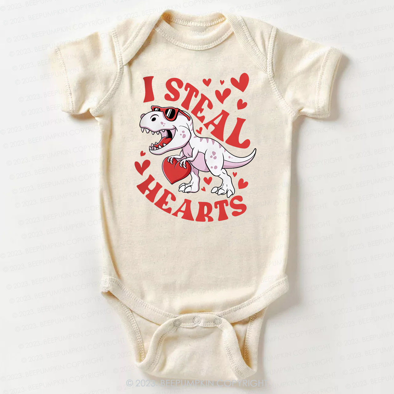 I Steal Hearts Valentine's Day Bodysuit For Baby