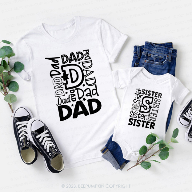 Funny Piece Family Name Matching Shirts