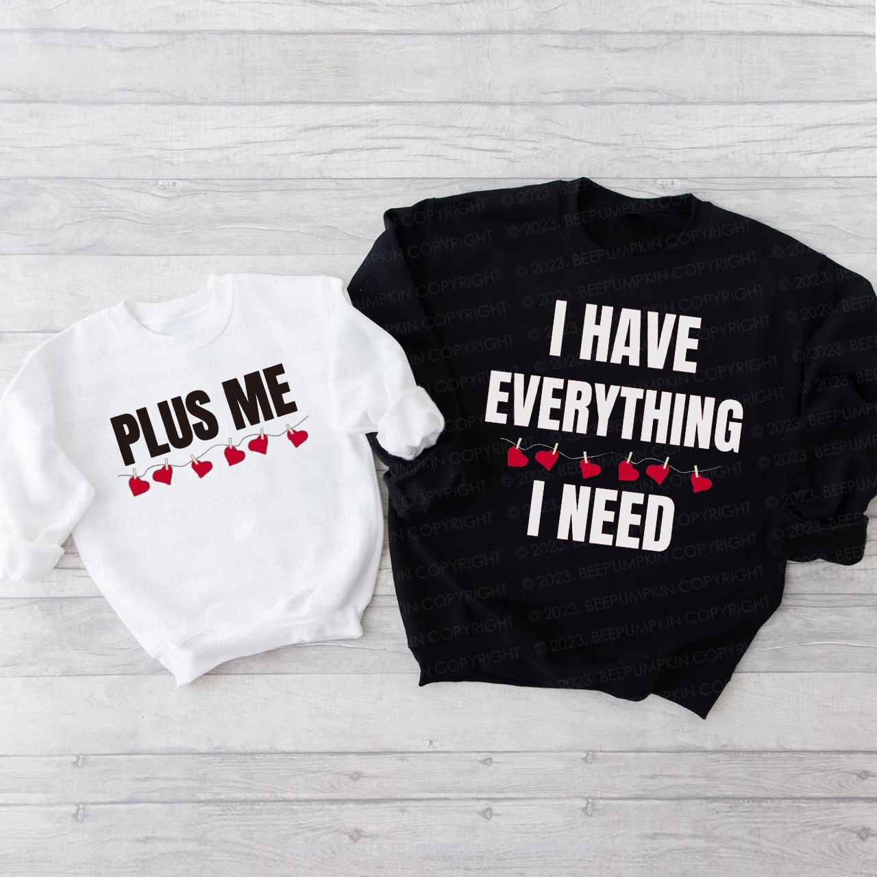 Funny Group Valentine Party Matching Sweatshirt