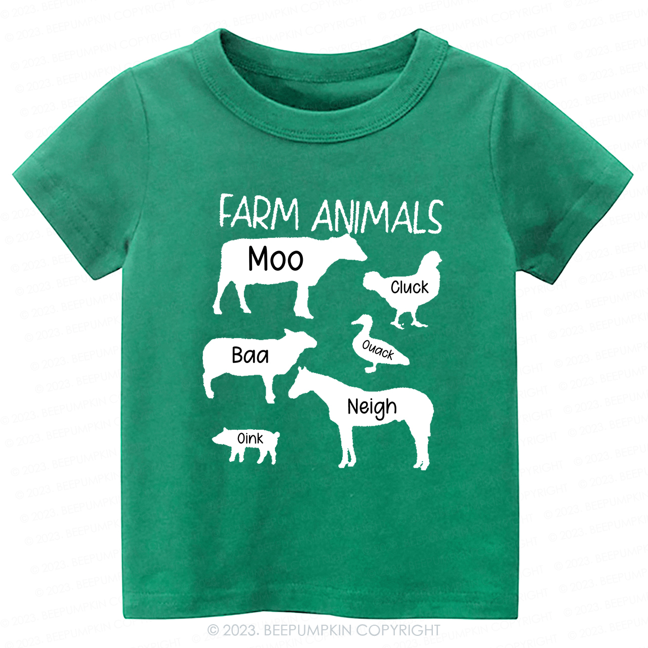 Funny Farm Animal Sounds -Toddler Tees
