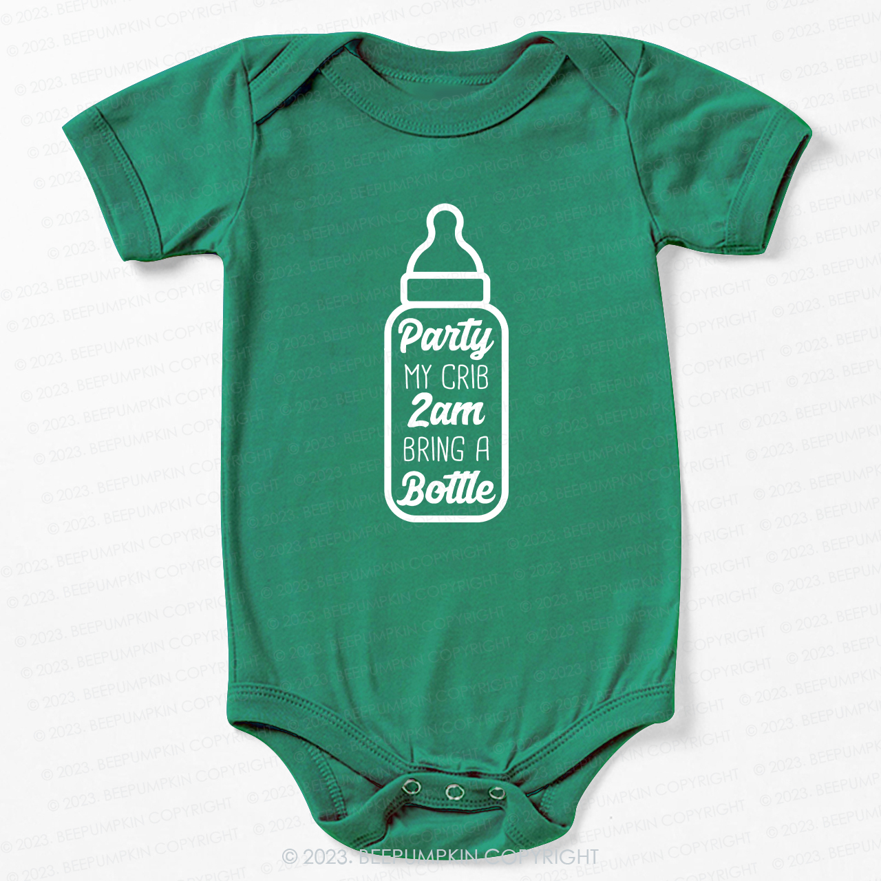 Party My Crib 2am Bring A Bottle Bodysuit For Baby