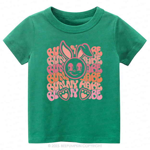Big Eyes Bunny Babe Easter -Toddler Tees