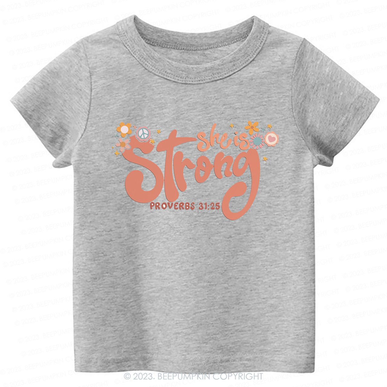 She is Strong Proverbs 31:25-Toddler Tees