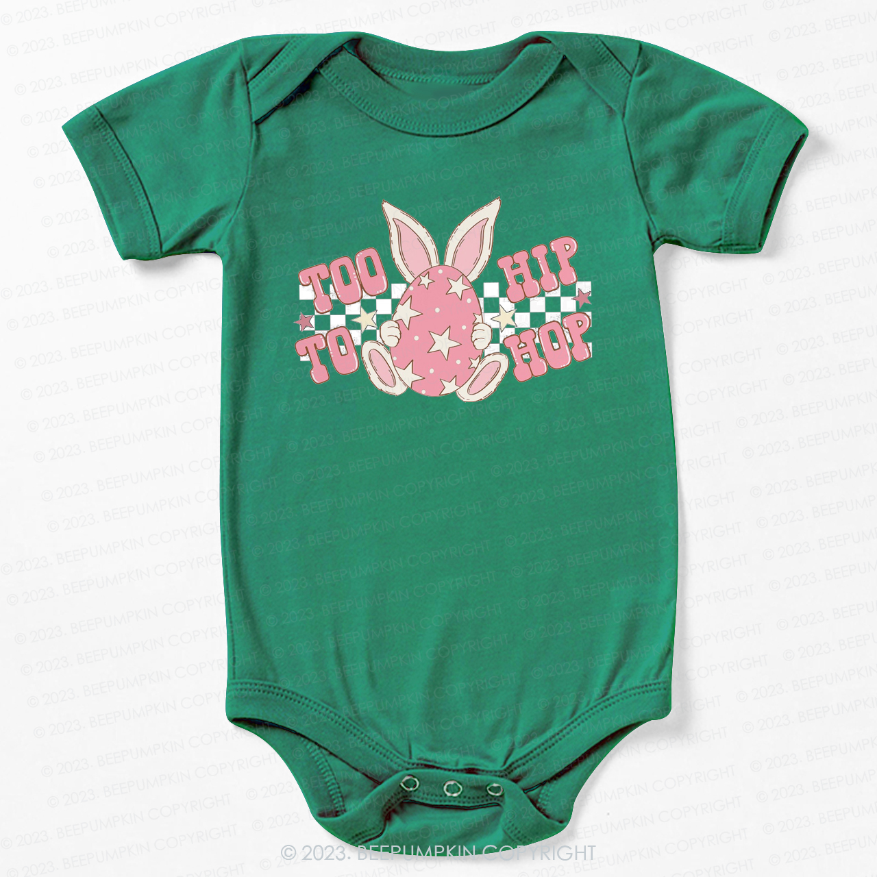Too Hip To Hop Pink Bodysuit For Baby