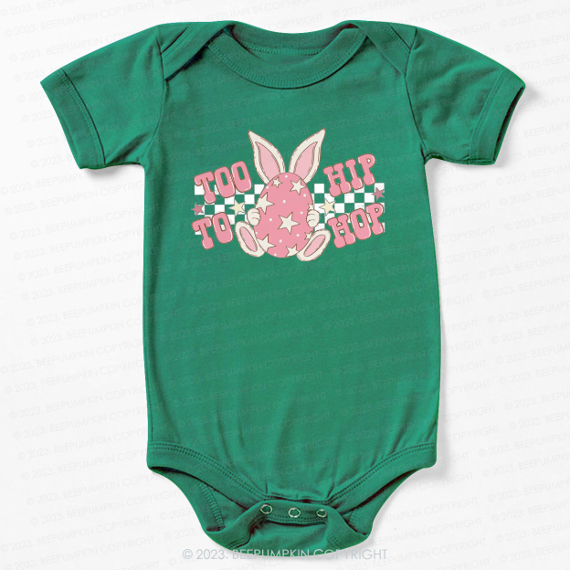 Too Hip To Hop Pink Bodysuit For Baby