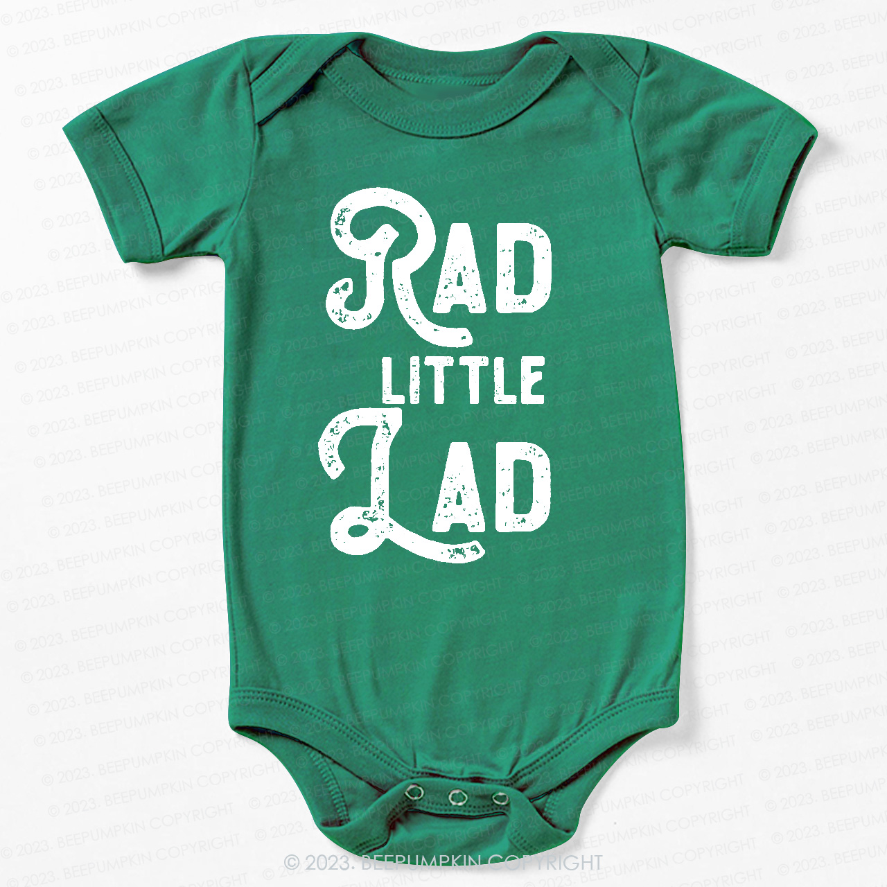 Rad little Lad St.Patricks Day Bodysuit For Baby