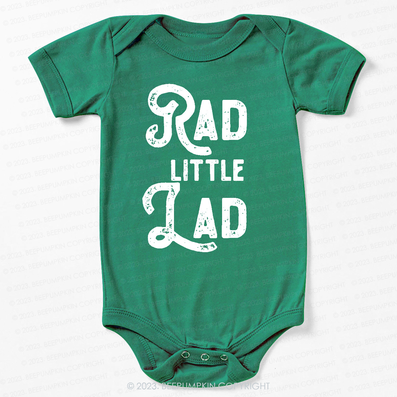 Rad little Lad St.Patricks Day Bodysuit For Baby