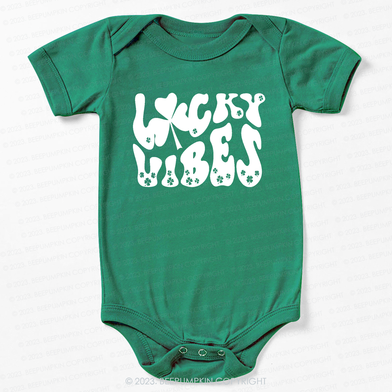 Lucky Vibes Easter Bodysuit For Baby