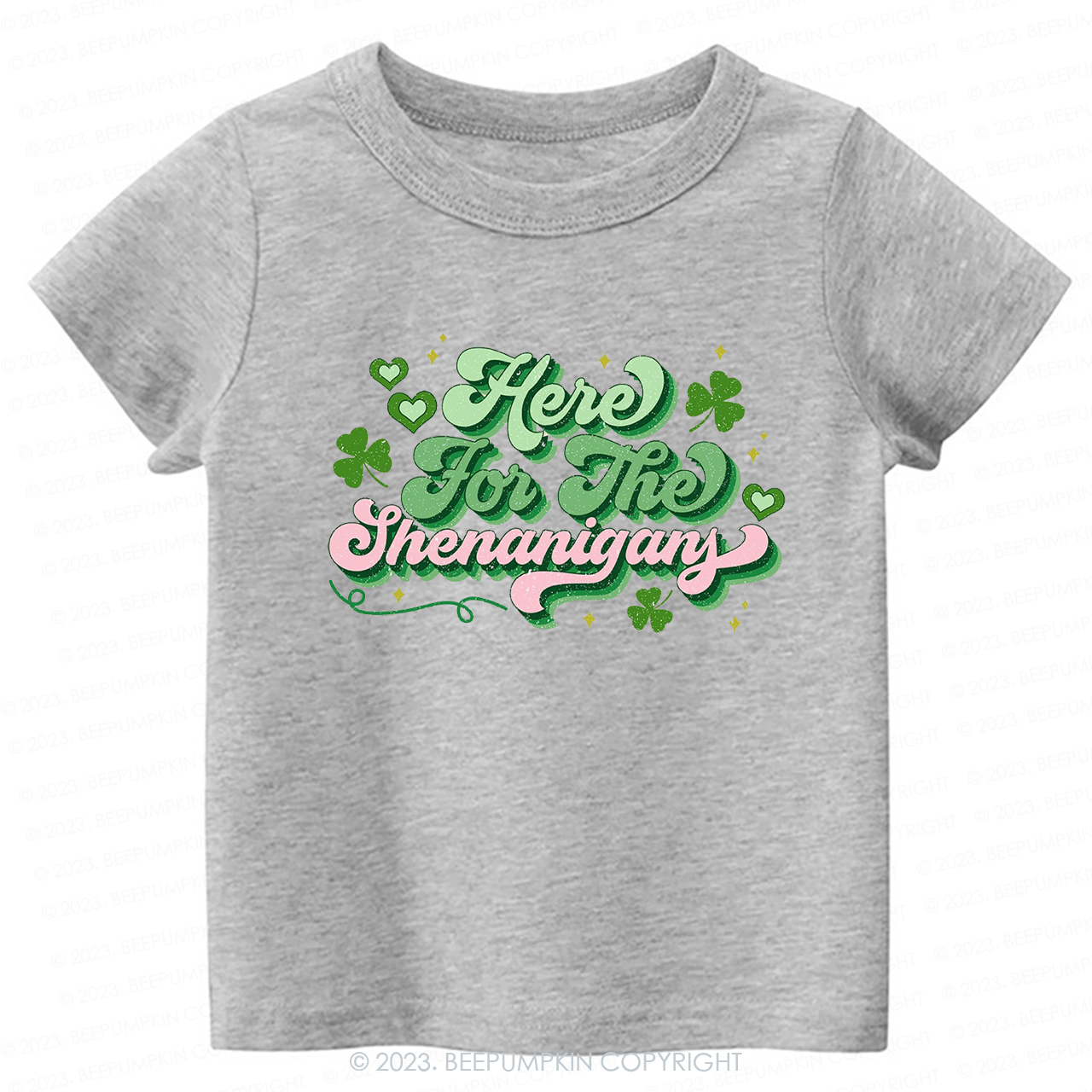 Here For The Shenanigans St.Patricks Day -Toddler Tees