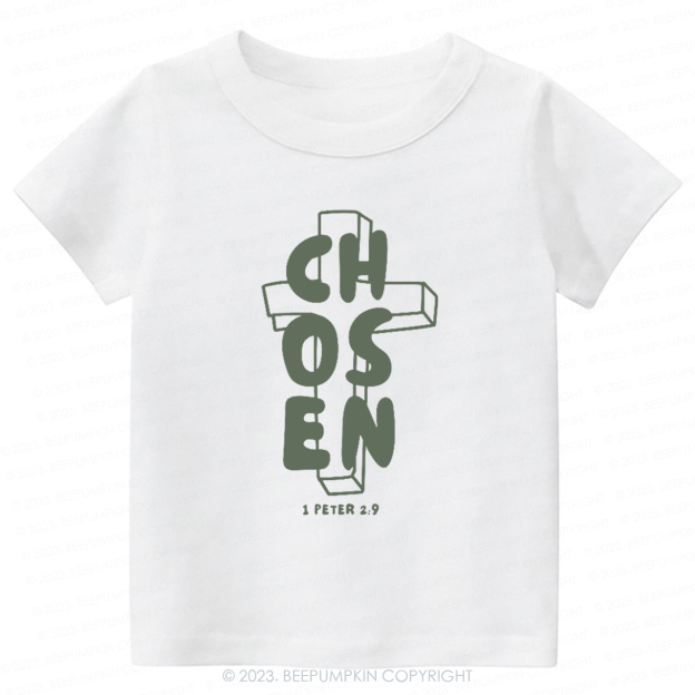 Chosen 1 Peter 2:9 Christian Easter-Toddler Tees