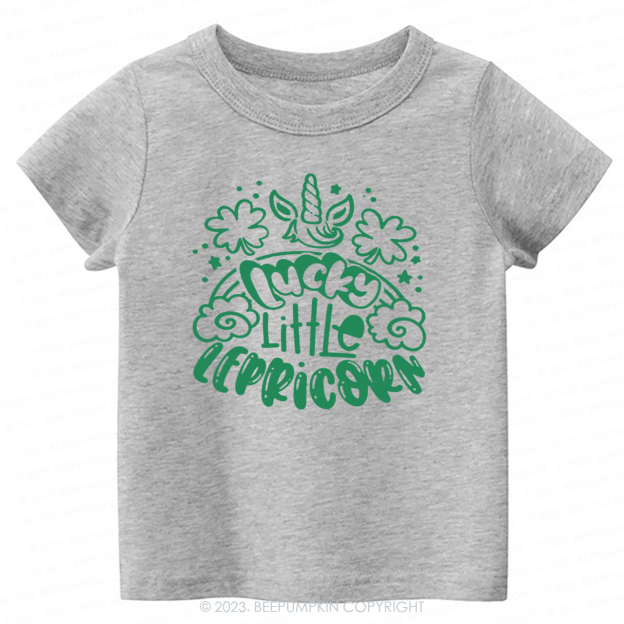 Lucky Little Lepricorn St.Patricks Day -Toddler Tees