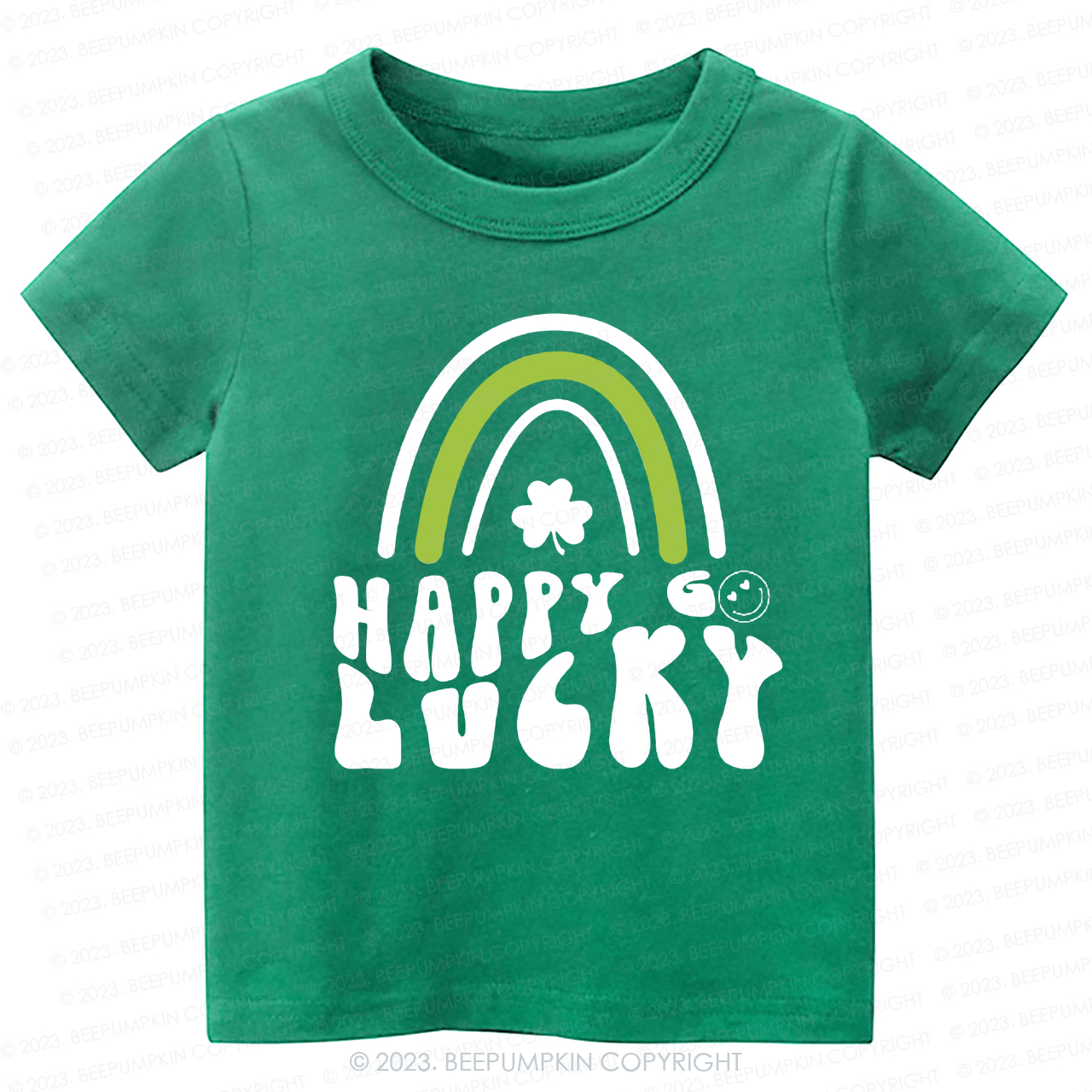 Happy Go lucky St.Patricks Day -Toddler Tees