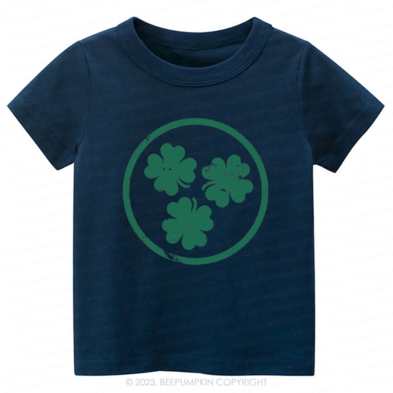Ring  Shamrock St.Patricks Day -Toddler Tees