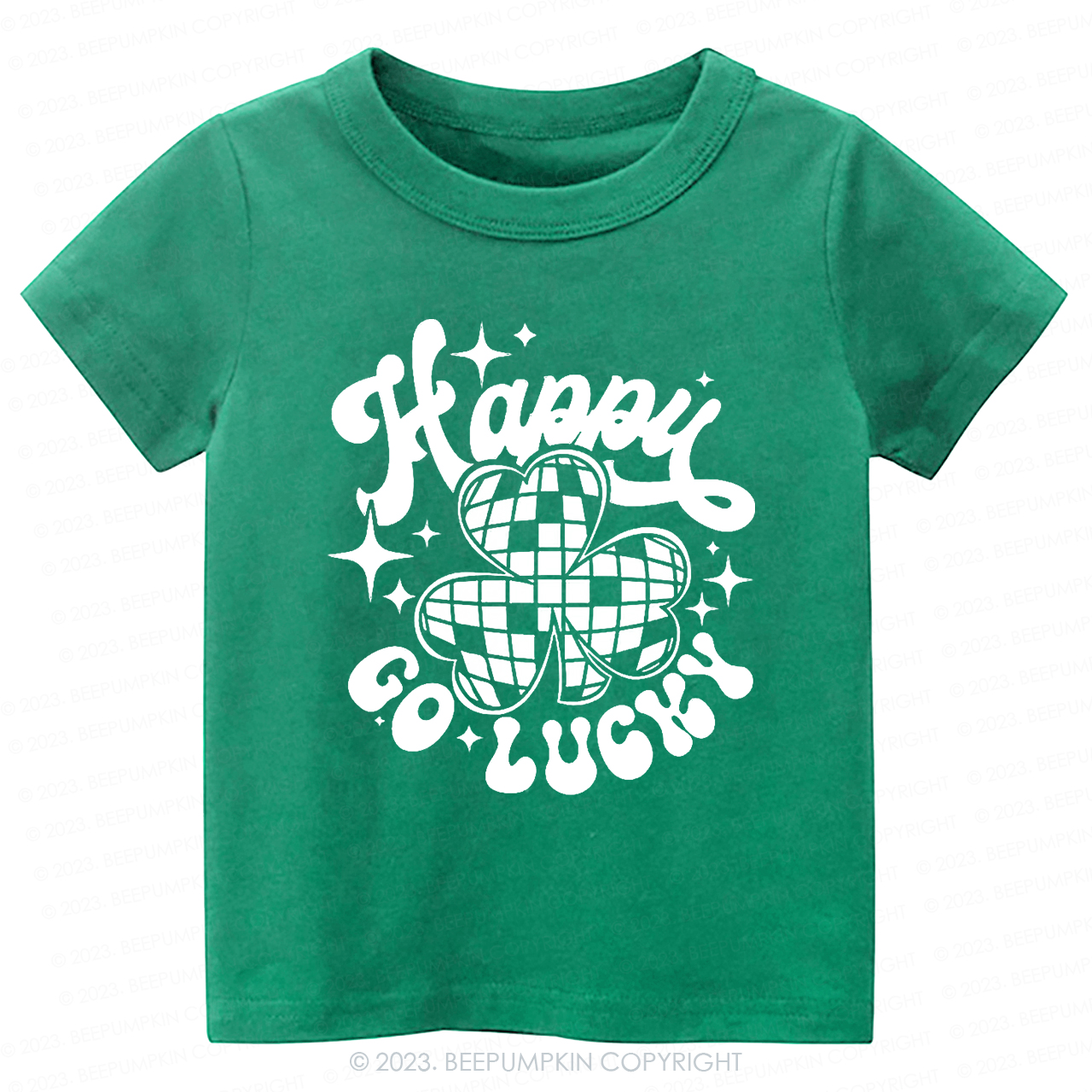 Happy Go Lucky St.Patricks Day -Toddler Tees