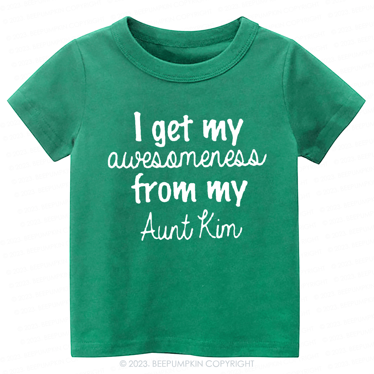 I Get My Awesomeness From My Aunt-Toddler Tees