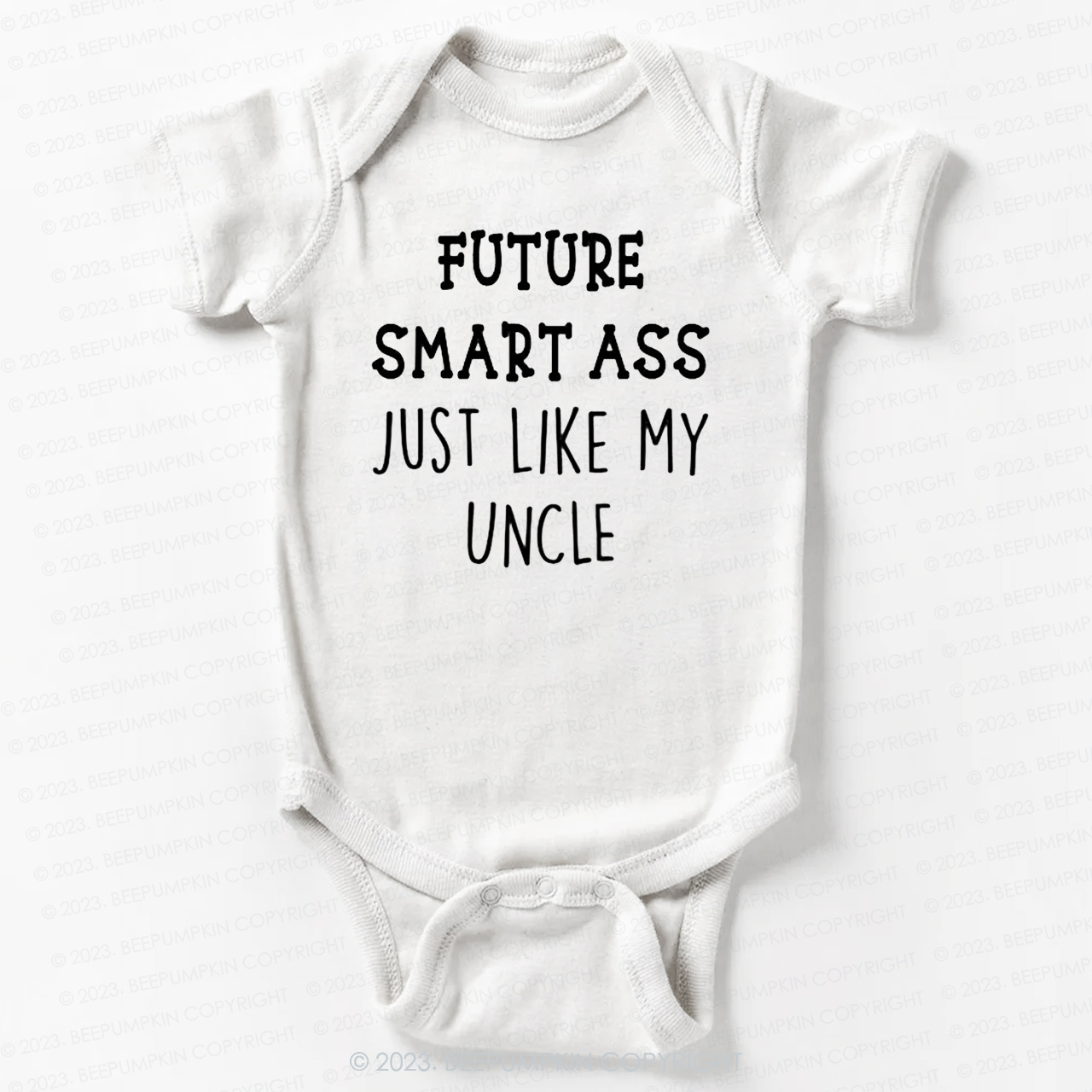 Future Smart Ass Just Like My Uncle Bodysuit For Baby
