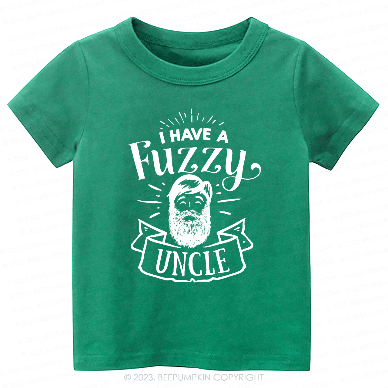  I Have a Fuzzy Uncle -Toddler Tees