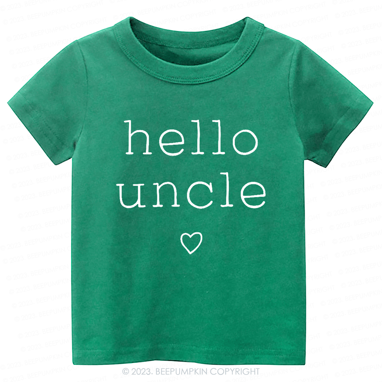 Hello Uncle -Toddler Tees