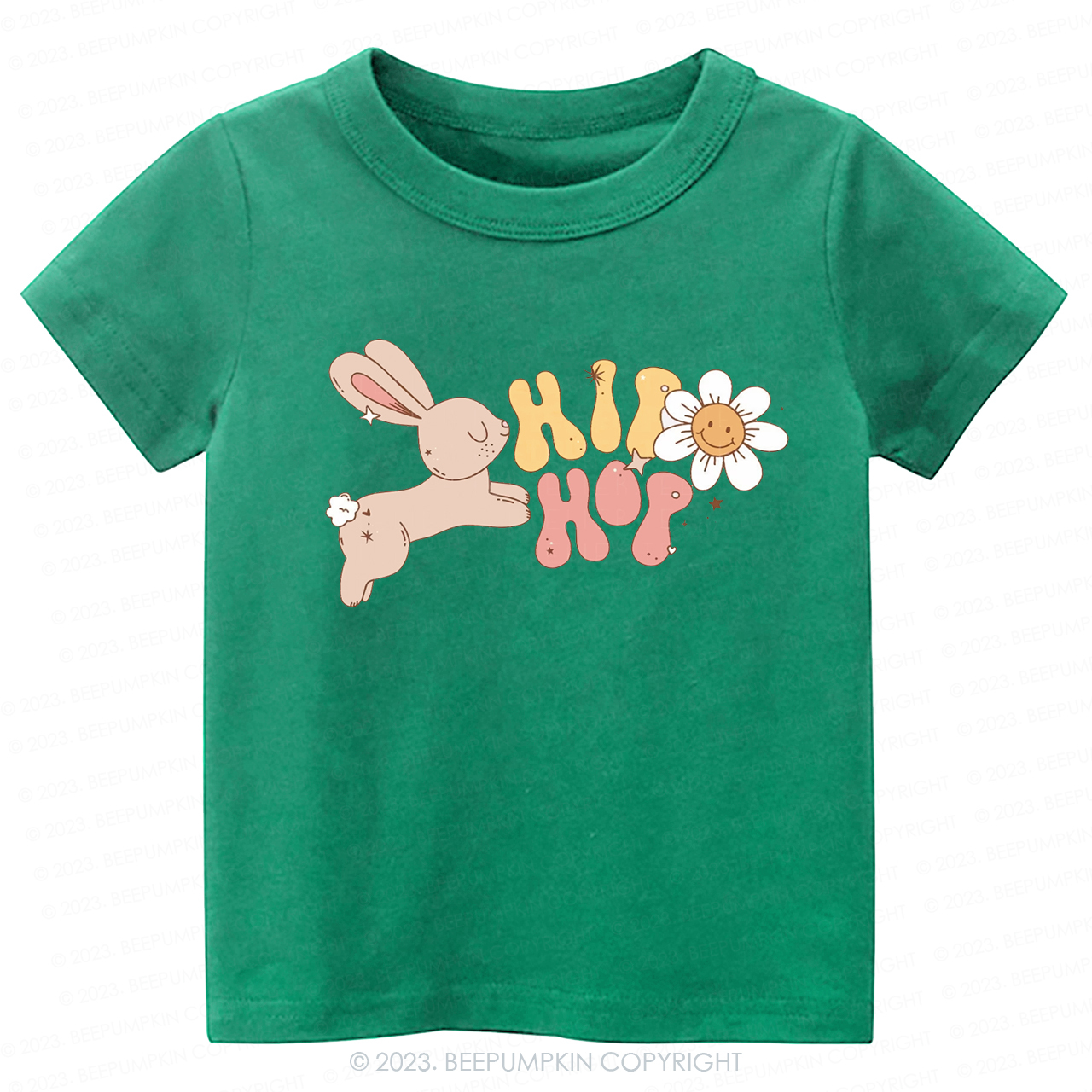Groovy Easter Hip Hop Bunny -Toddler Tees