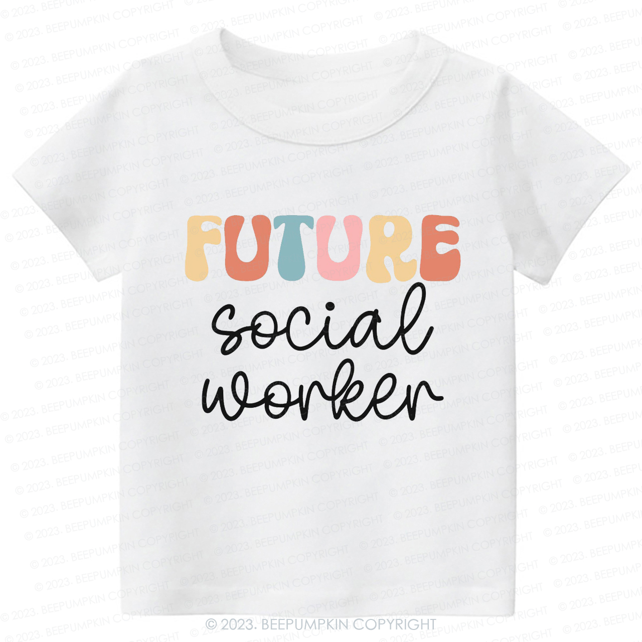 Profession Social Worker-Toddler Tees