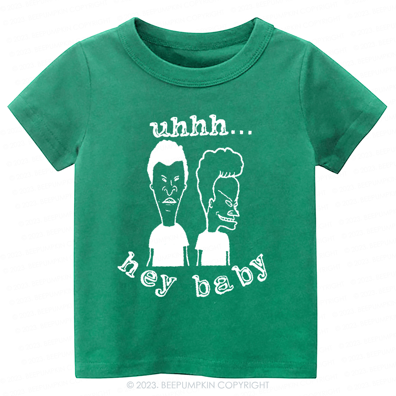 Hey Baby Beavis Butthead Funny 90s Graphic-Toddler Tees
