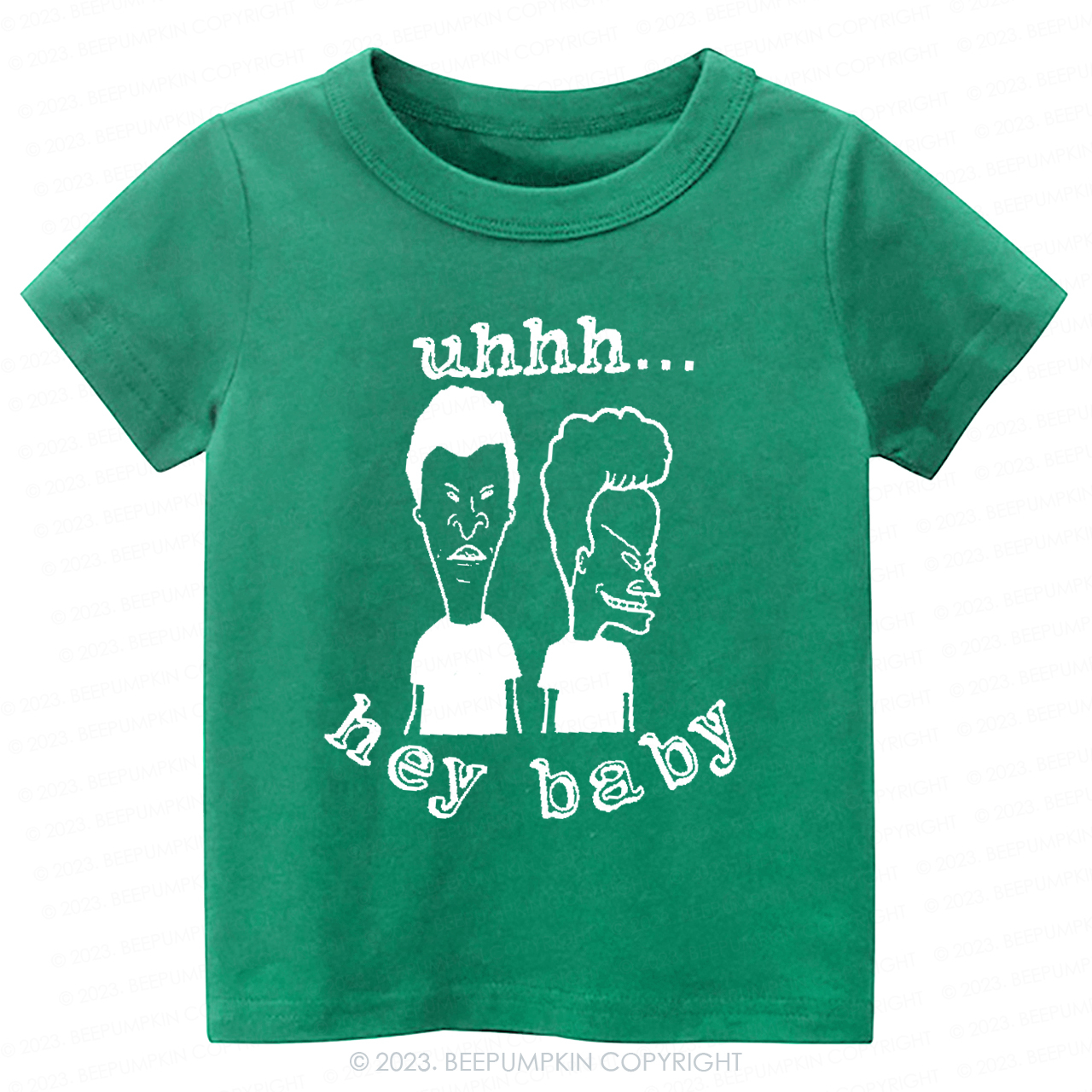 Hey Baby Beavis Butthead Funny 90s Graphic-Toddler Tees
