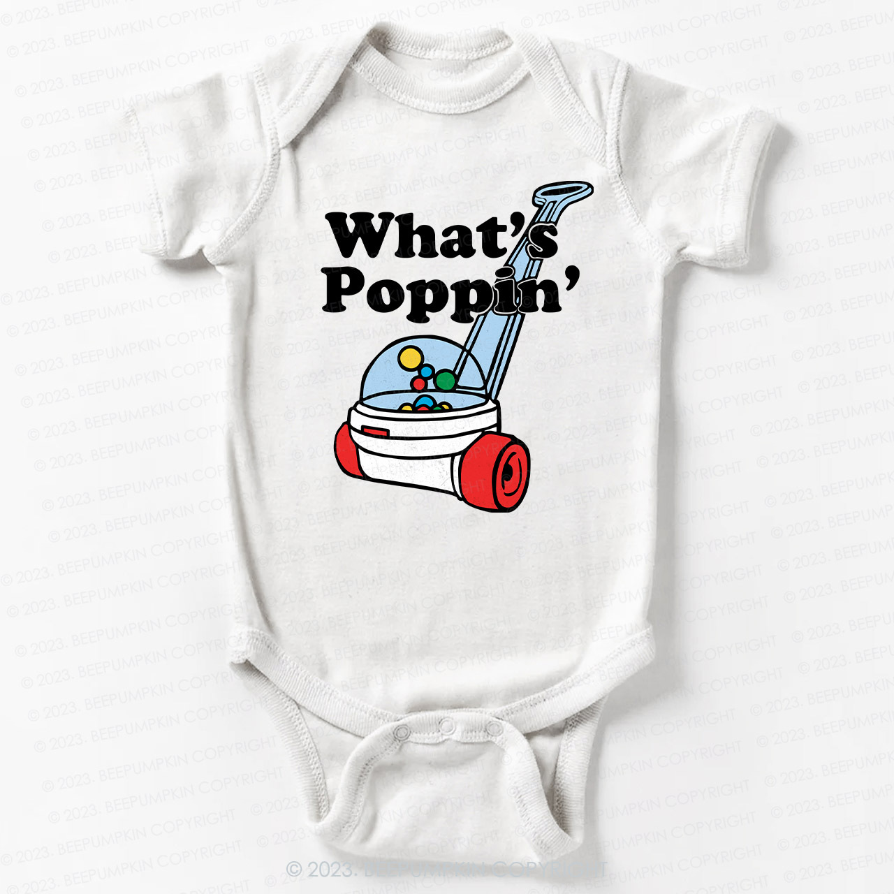 What's Poppin' Bodysuit For Baby